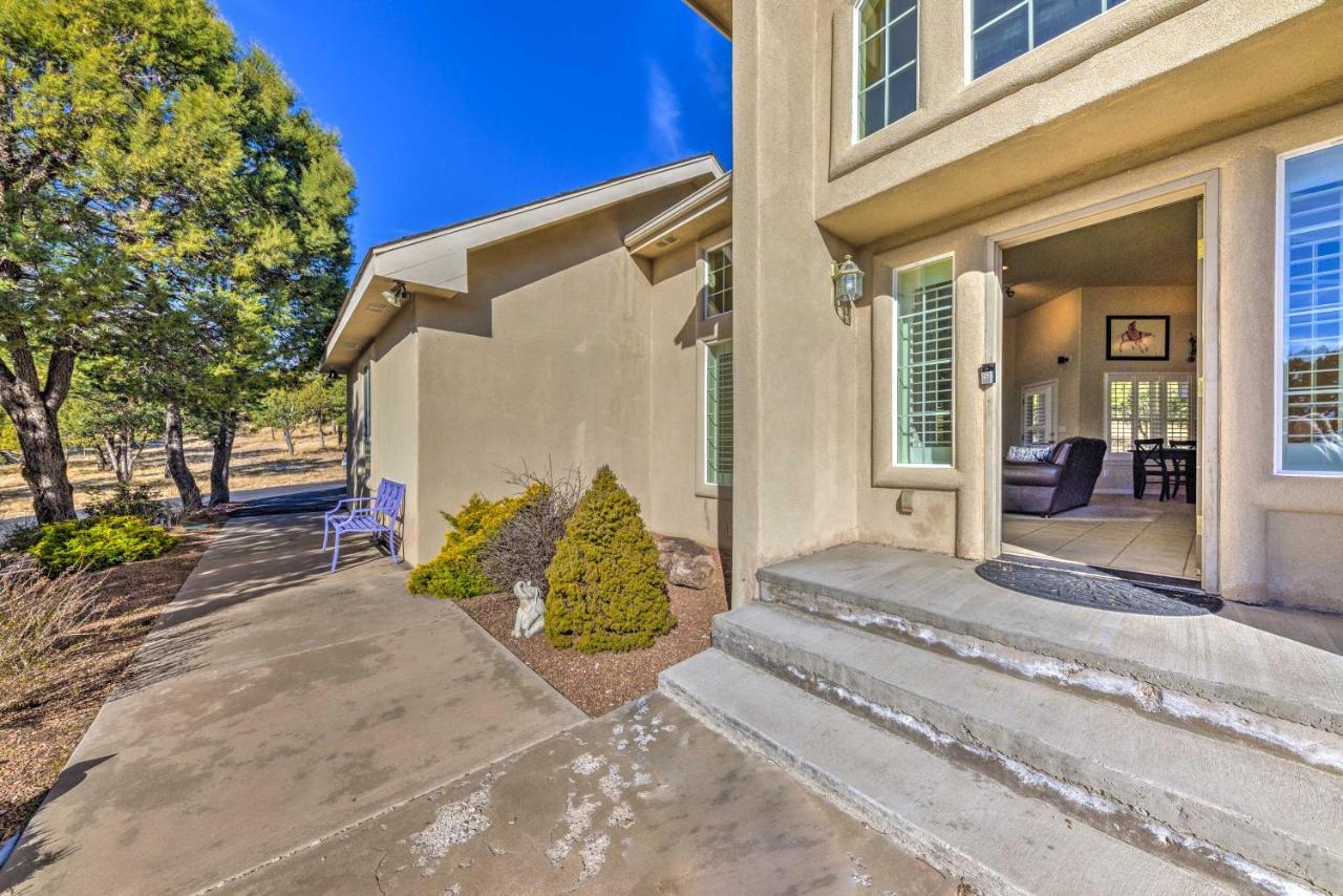 Roomy Ruidoso Retreat With Deck, Grill, And Mtn Views! Exterior photo