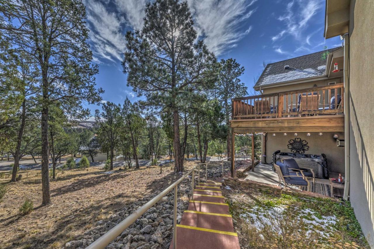 Roomy Ruidoso Retreat With Deck, Grill, And Mtn Views! Exterior photo